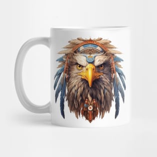 Native American Eagle Portrait Mug